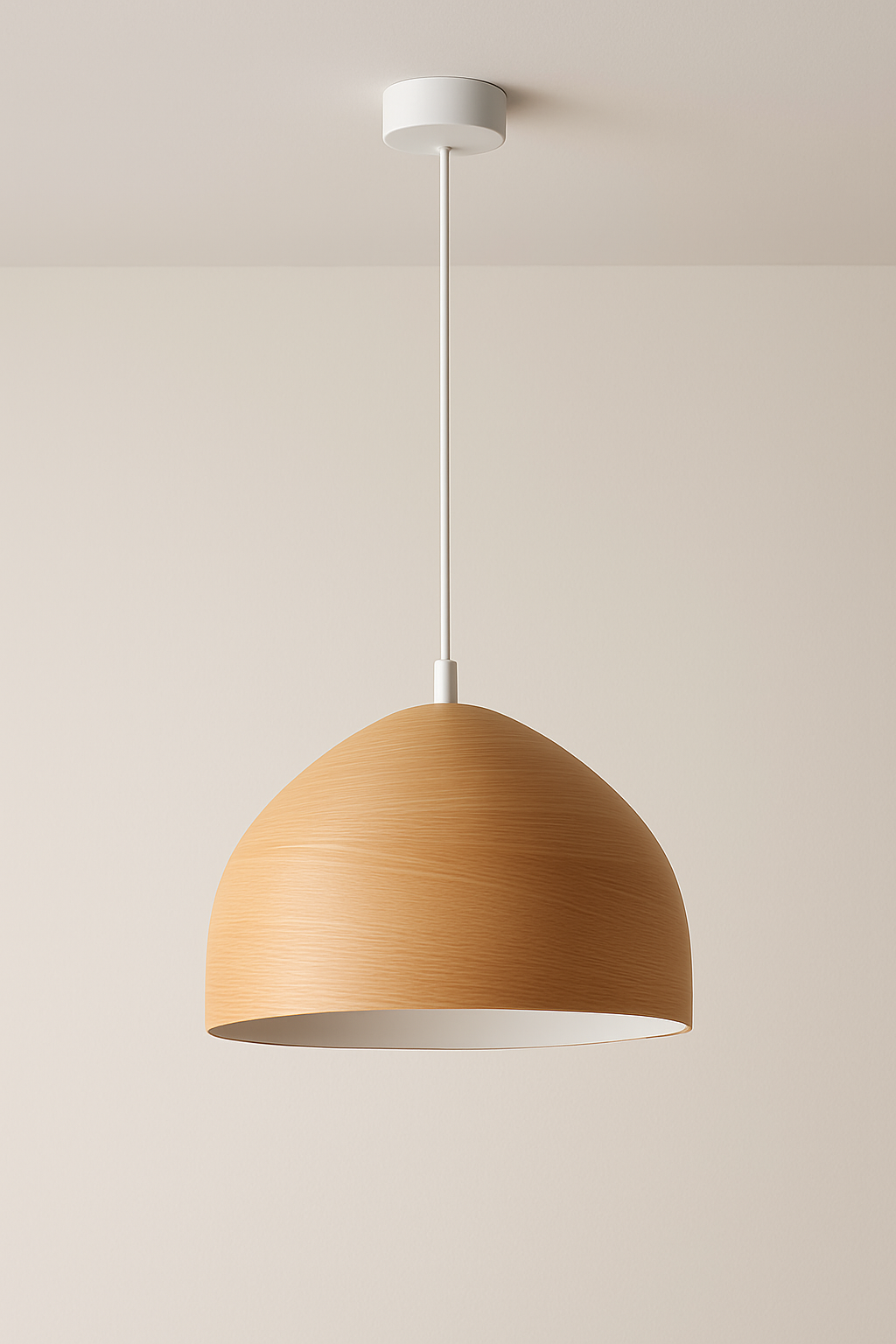 Liora – Wooden Dome Pendant Light